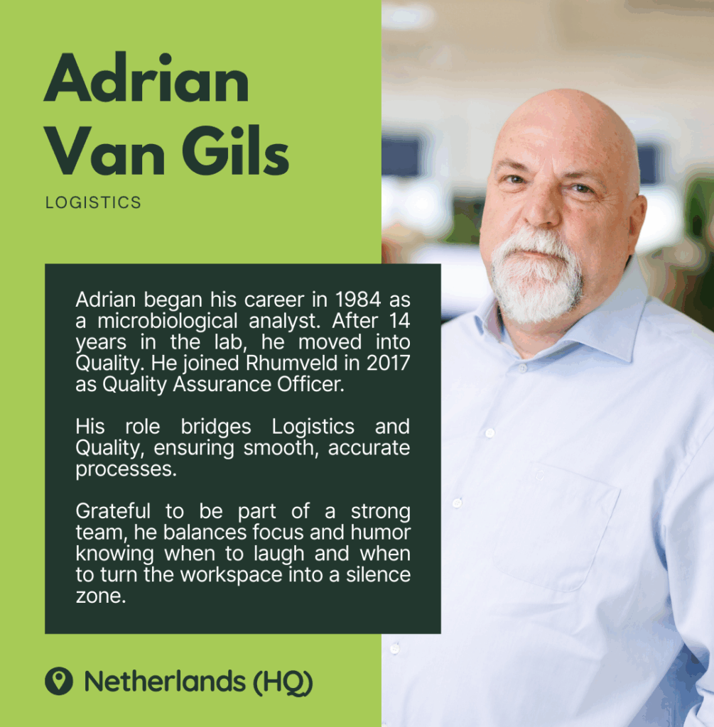 Adrian Van Gils – Logistics team member at Rhumveld